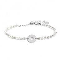 Bracciale Marlù Donna Nel Mio Cuore in Acciaio Perla 15BR076-W - 15BR076-W
